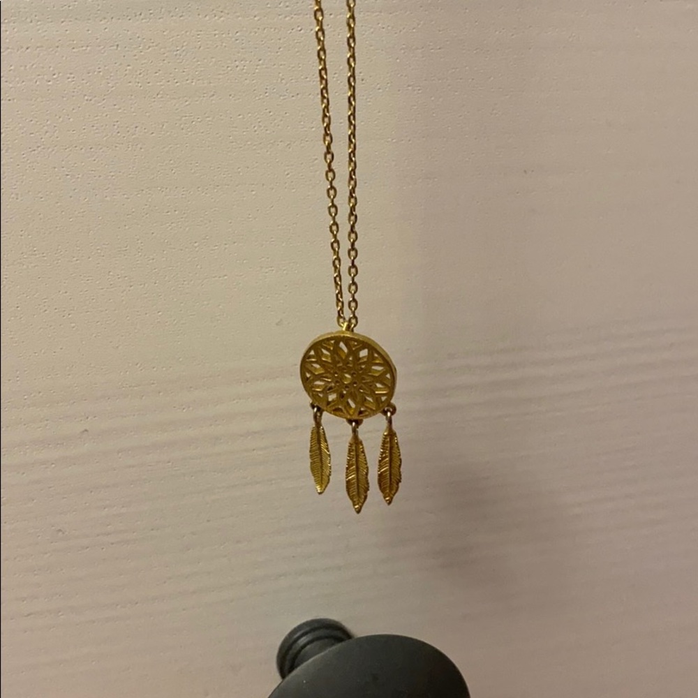 Dainty Dream catcher necklace